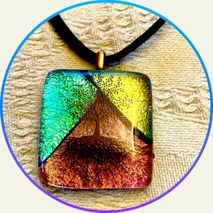 Dichroic Tree of Life Pendant